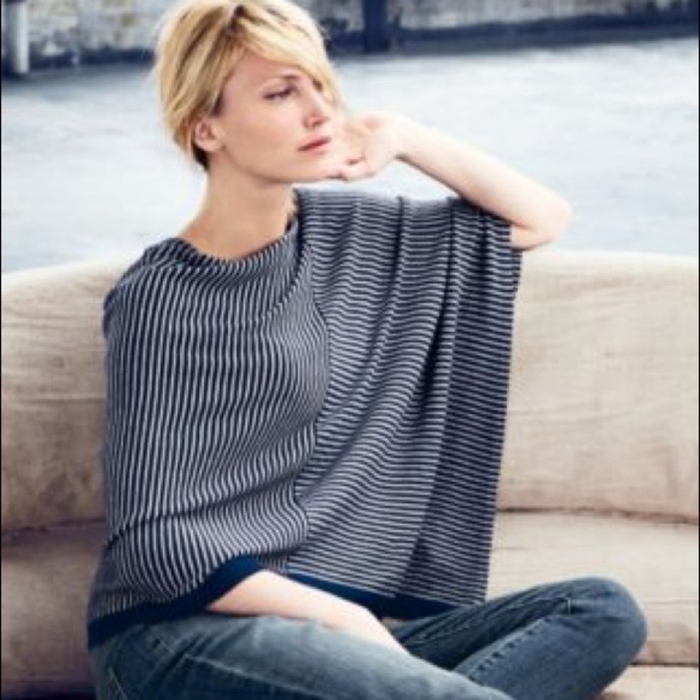 Eileen Fisher Cozy Viscose Poncho